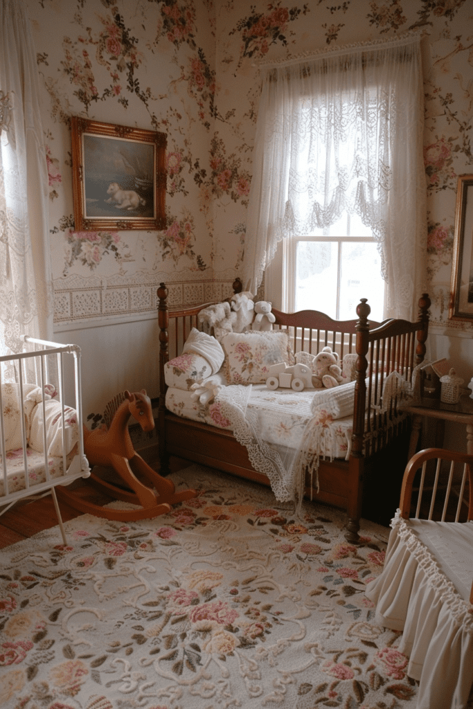 Heirloom Floral Fantasy Nursery