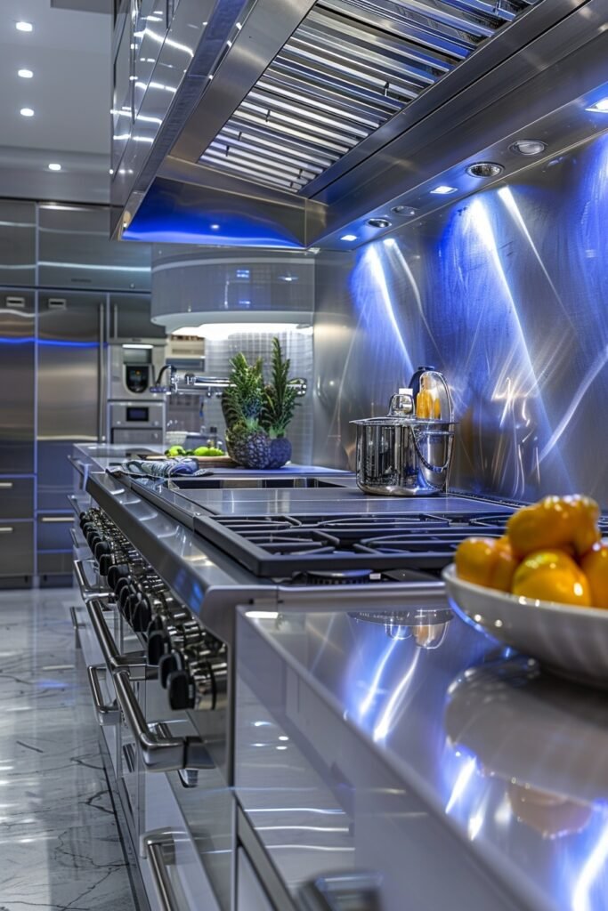 High-Tech Kitchens for Gourmet Cooking