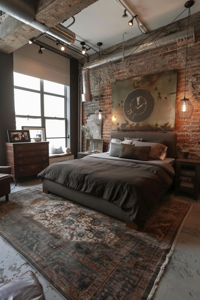 Industrial Chic Bedroom