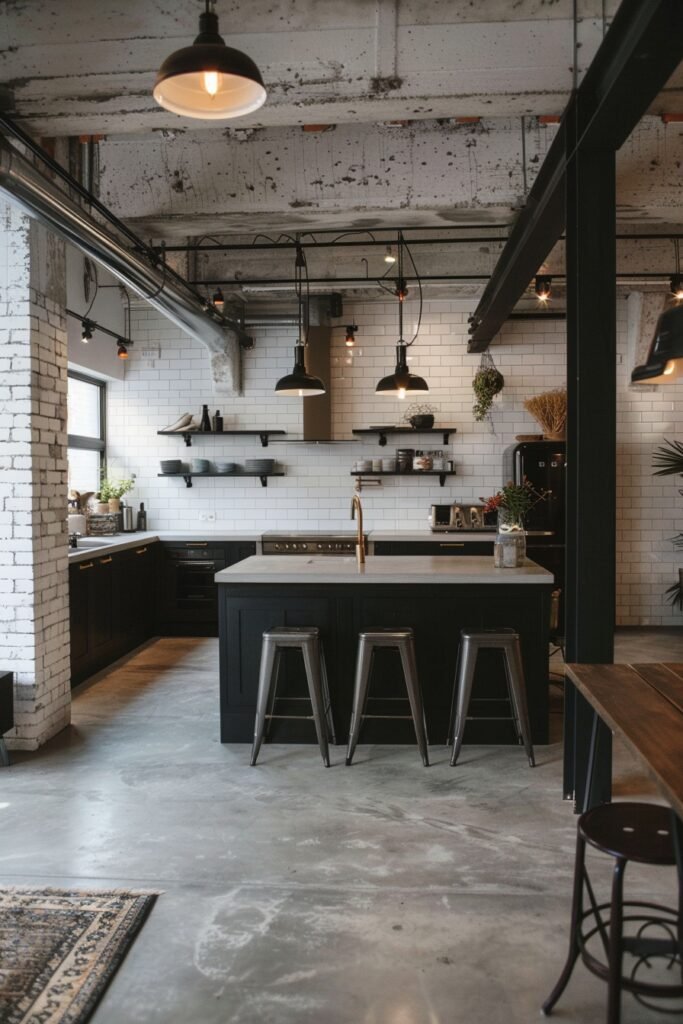 Industrial Chic Black and White Themes