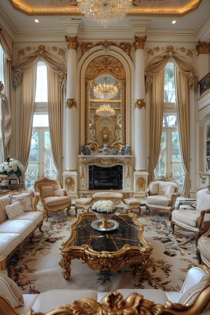 Lavish Rococo Living