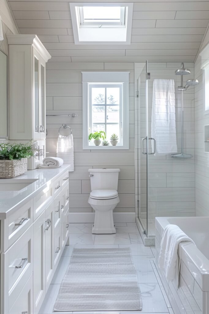 Light-Filled Small Bathroom Designs