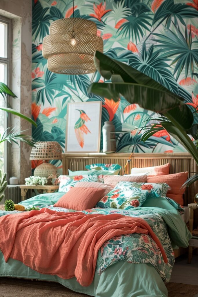 Lively Tropical Boho Retreat