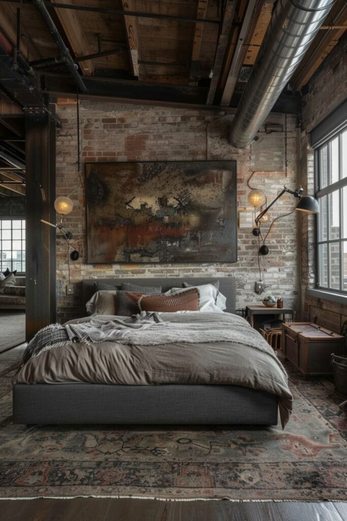 Loft Style Urban Bedrooms