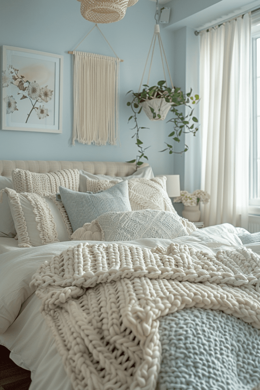 29 Blue Boho Girls Bedroom Ideas: Create A Dreamy And Artistic Space ...