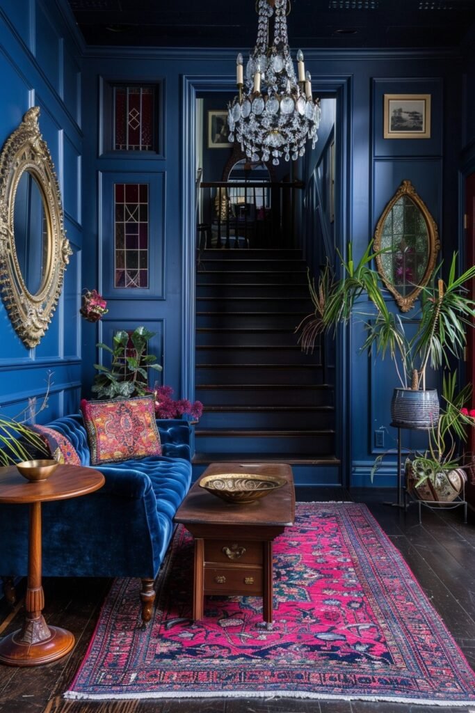 Luxurious Boho Foyer