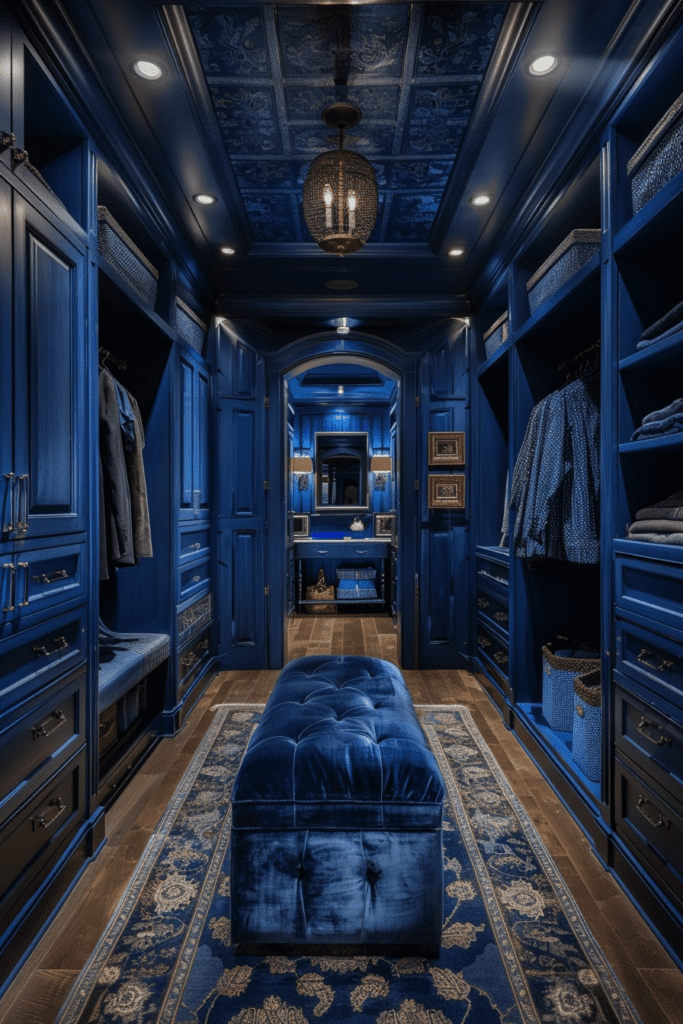 Majestic Royal Blue Closet