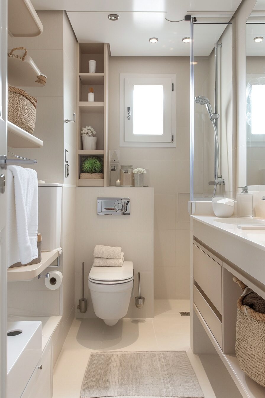 29 Small Bathroom Ideas For A Luxe Look In Limited Space - Learn California