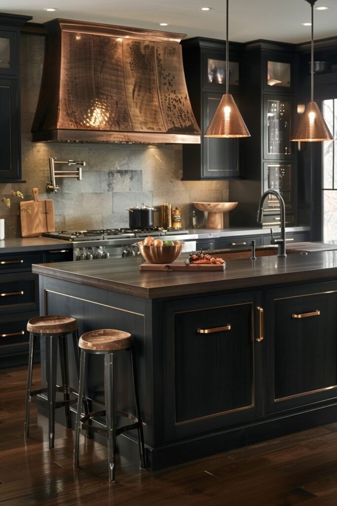 Mixed Metal Accents in Modern Kitchens