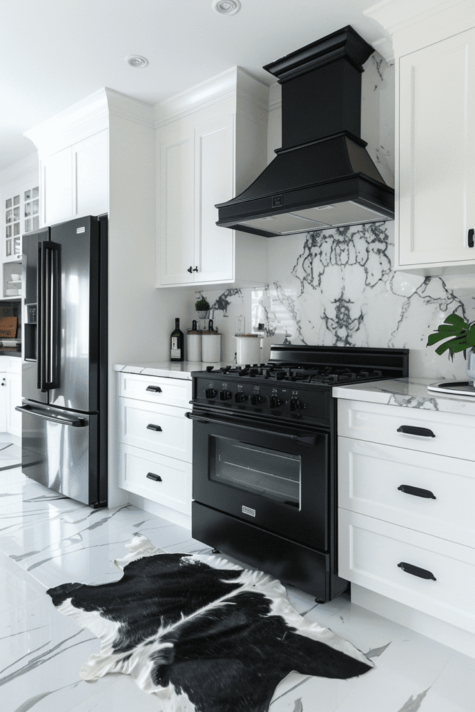 Modern Appliance Integration in Classic Settings