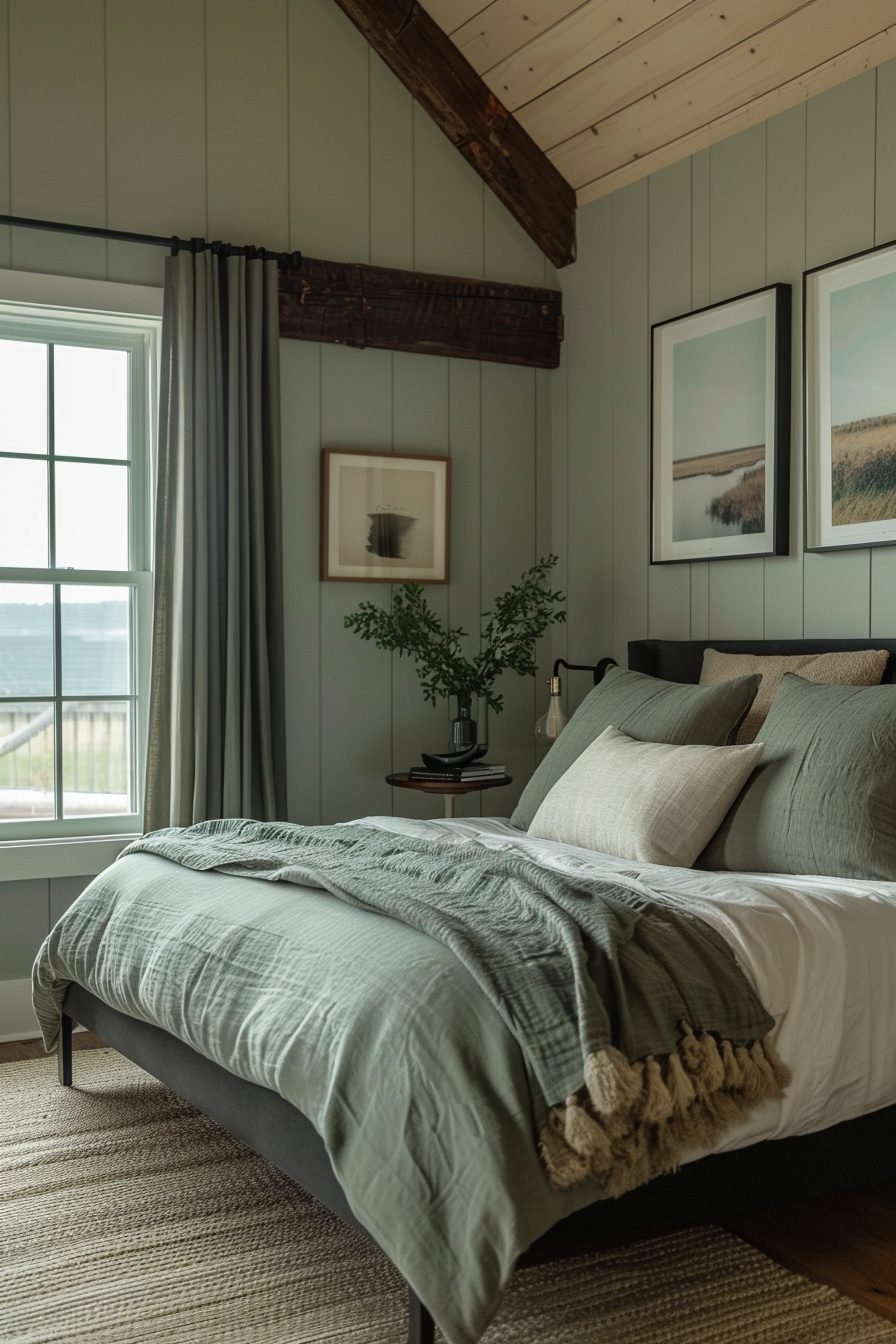 29 Sage Green Farmhouse Bedroom Ideas For A Peaceful Atmosphere - Learn ...