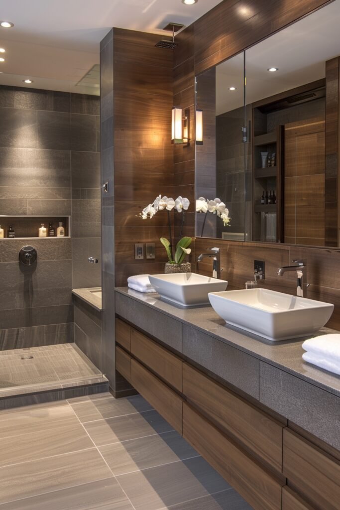 Modern Urban Opulence Bathroom