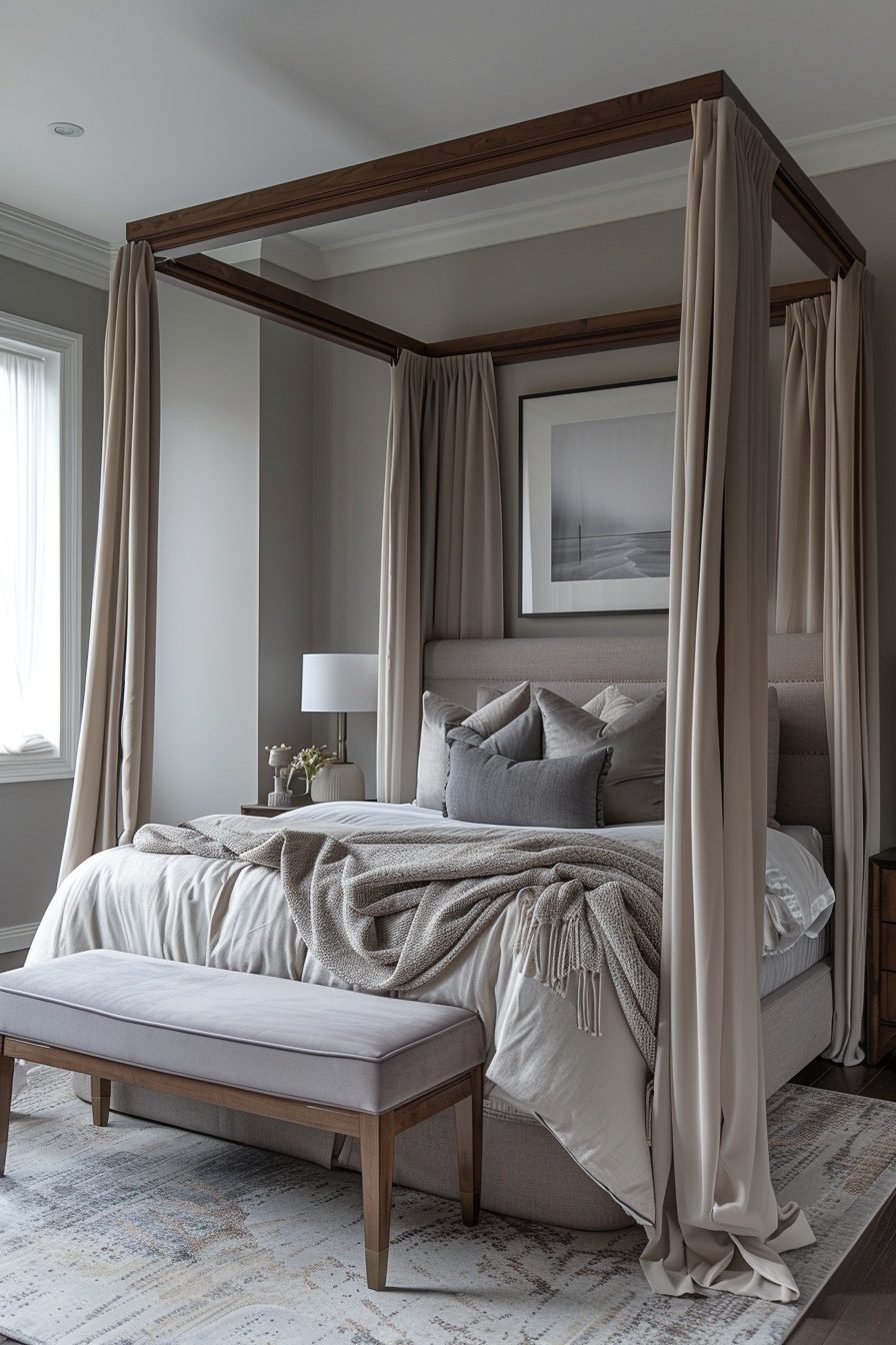 29 Canopy Bed With Curtains For A Chic And Stylish Bedroom - Learn ...