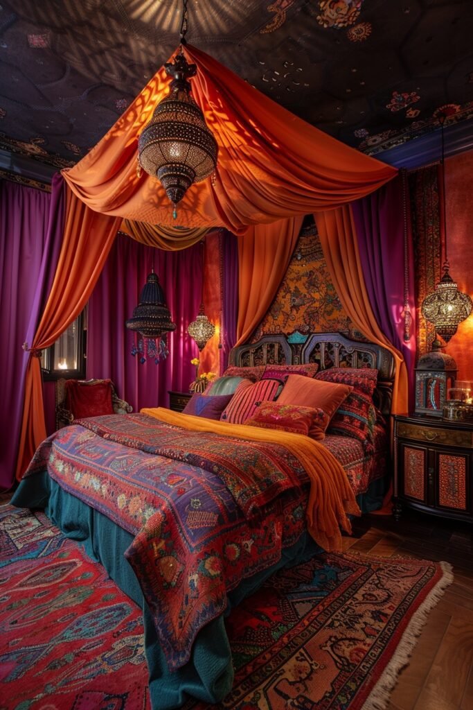 Moroccan Dream Canopy Bed