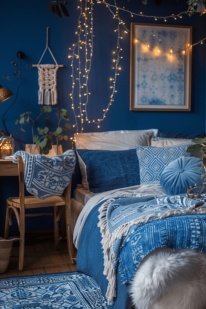 Navy Nights Boho Dorm