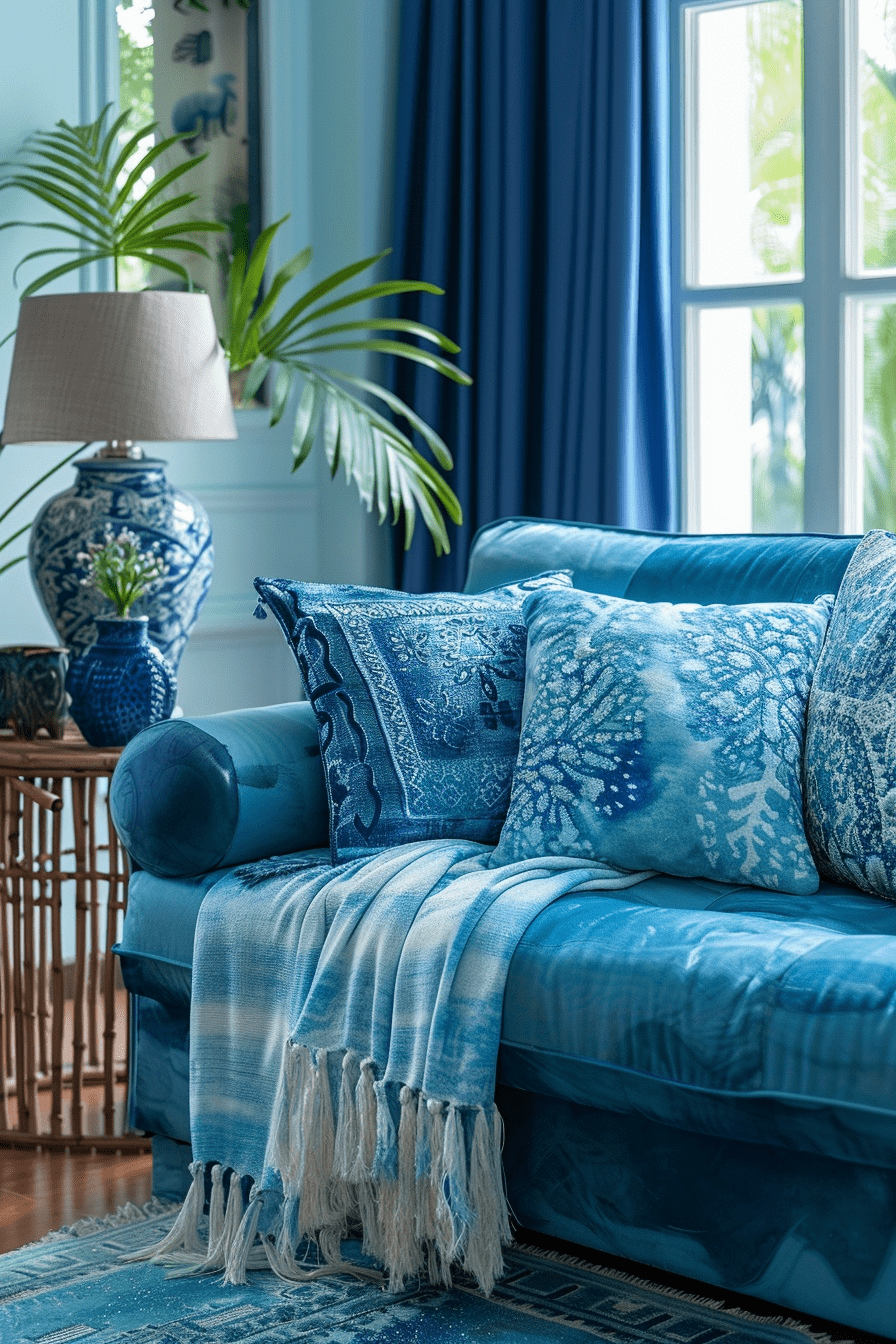 29 Blue Boho Apartment Ideas: Infuse Your Space With Calm Elegance And ...
