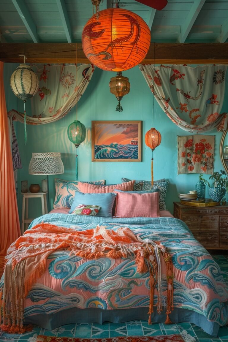 29 Beachy Boho Bedroom Ideas To Infuse Your Space With Coastal Charm ...