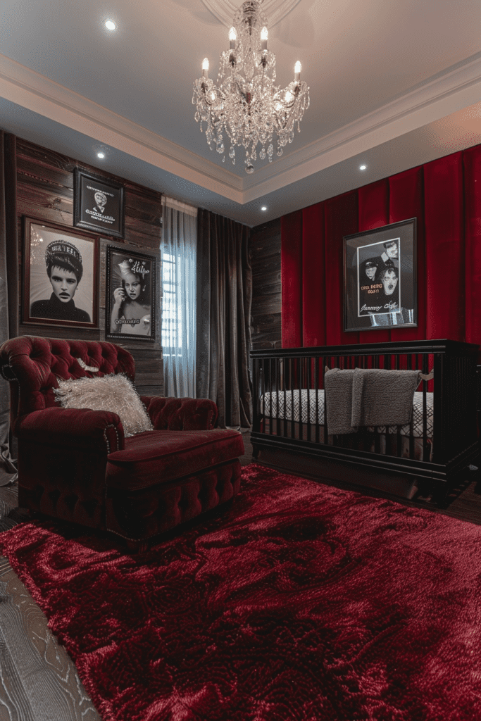 Old Hollywood Baby Glam Room