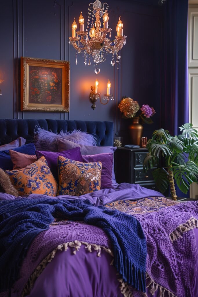 Opulent Gypsy Boho Bedroom Style