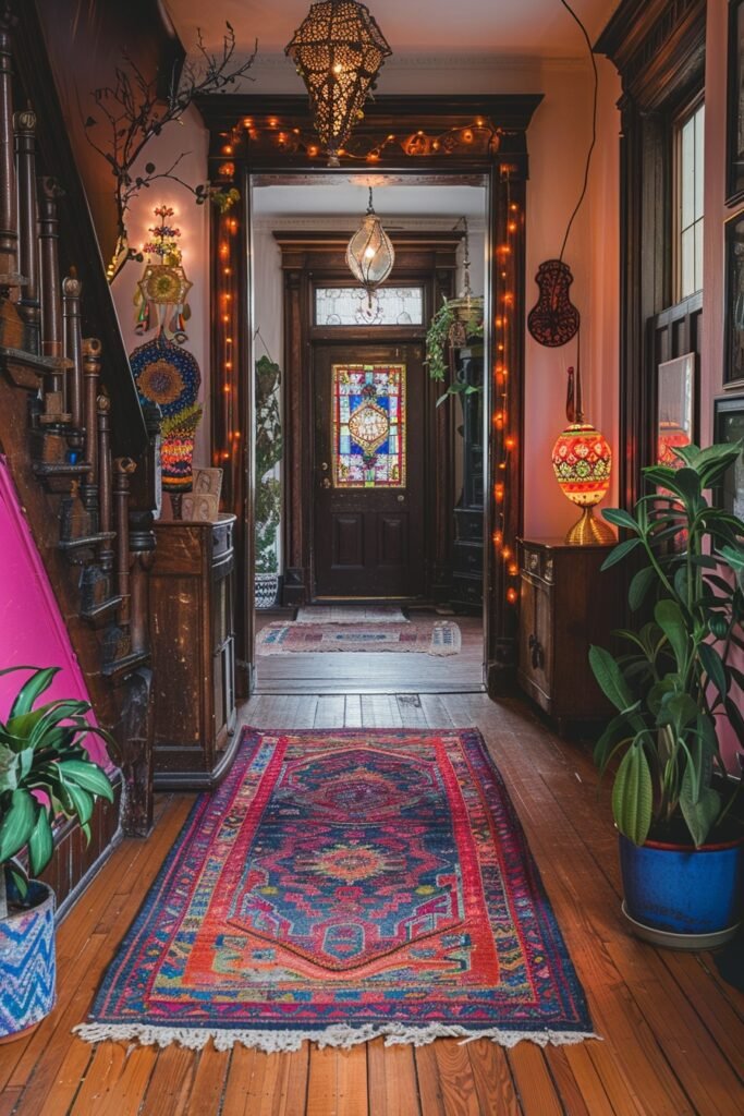 Playful Boho Entrance