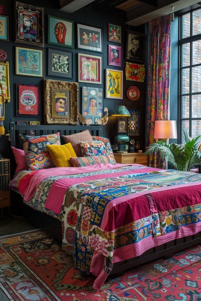 Quirky Pop Art Bedroom