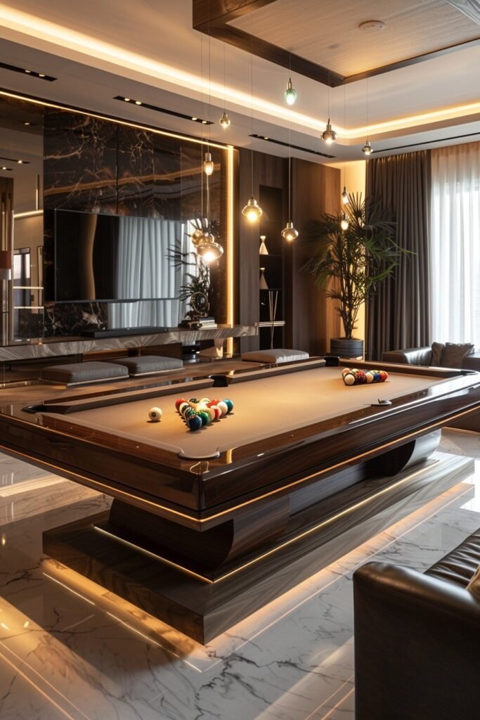 Refined Pool Hall