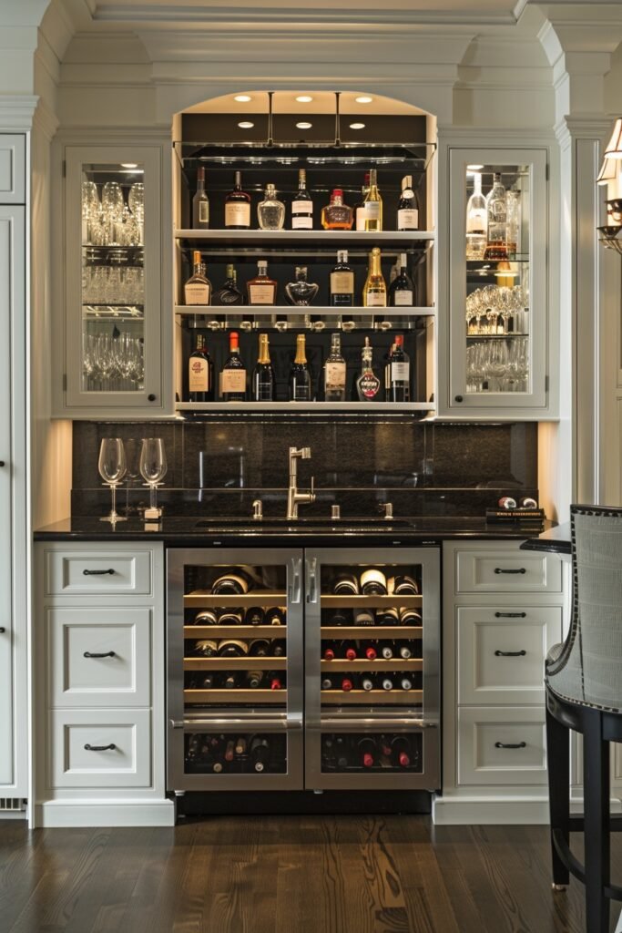 Refined Wine Connoisseur’s Kitchens