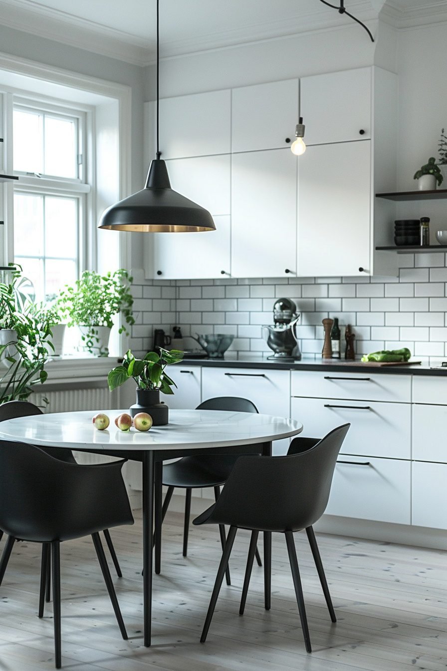 29 Black And White Modern Kitchen Ideas For A High-End And Contemporary ...