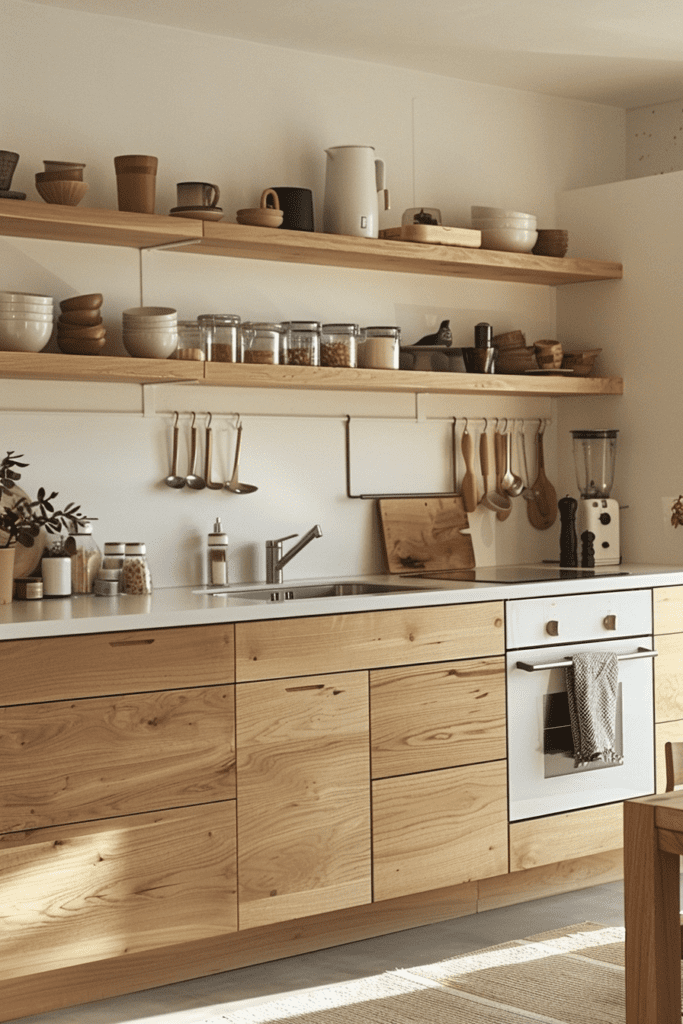 Scandinavian-Style Minimal Kitchen