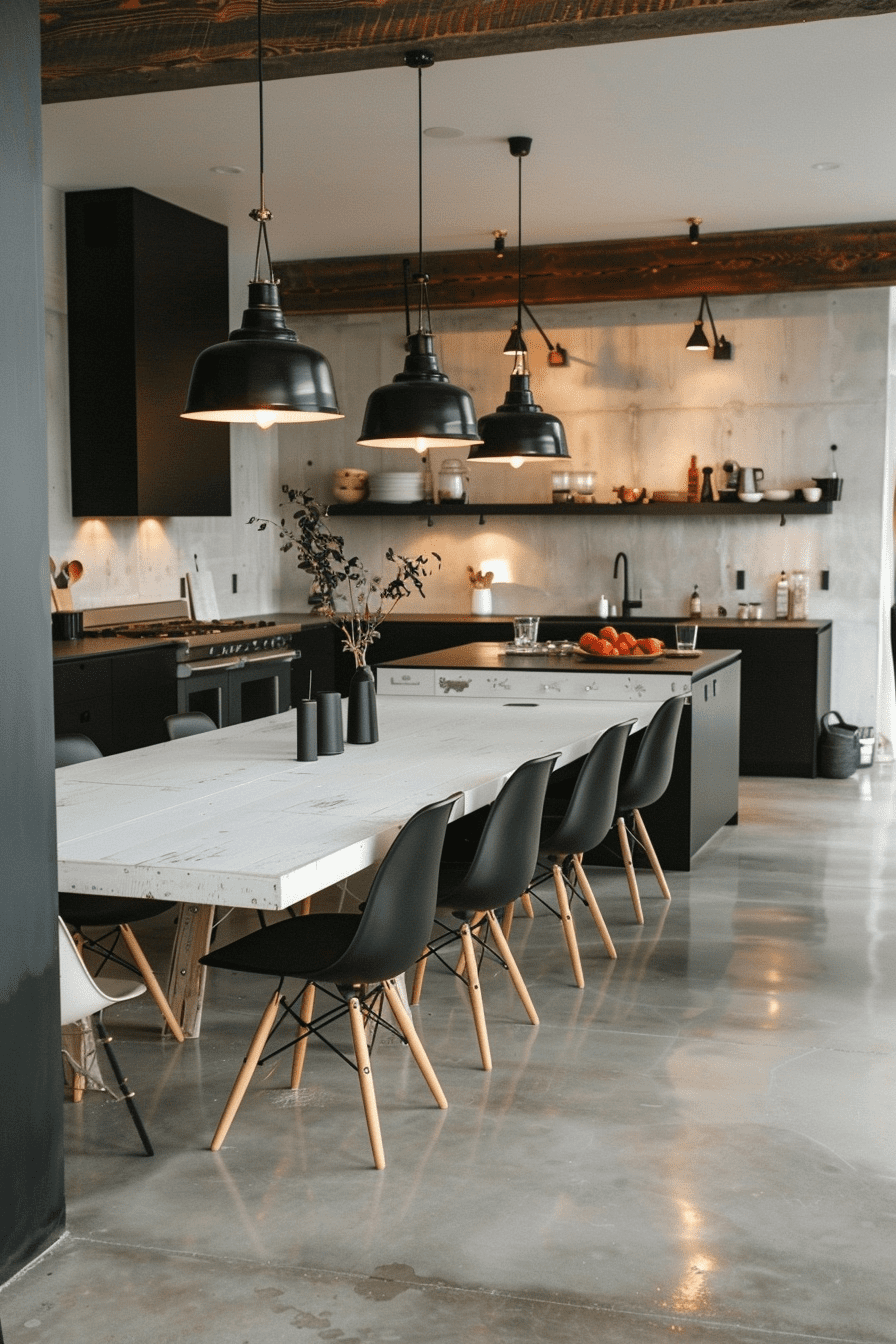 29 Black And White Modern Kitchen Ideas For A High-End And Contemporary ...