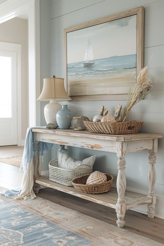 Seaside Boho Entry Design