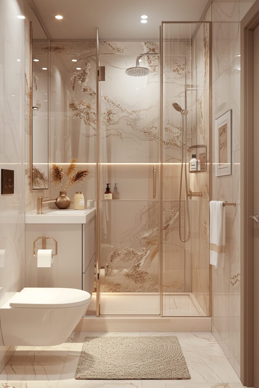 29 Small Bathroom Ideas For A Luxe Look In Limited Space - Learn California