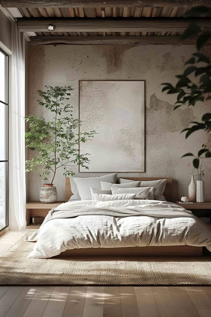 Sleek Contemporary Zen Bedroom