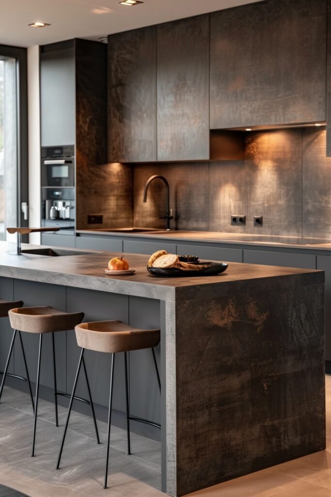 Sleek Minimalist Luxury Kitchens