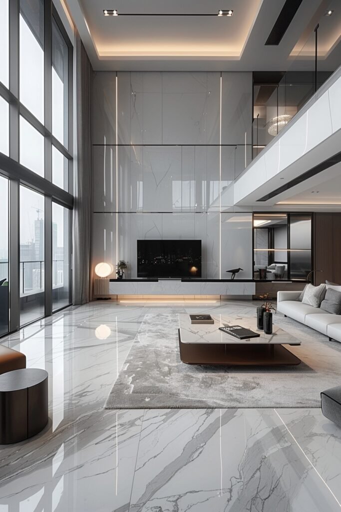 Sleek Minimalist Luxury Living