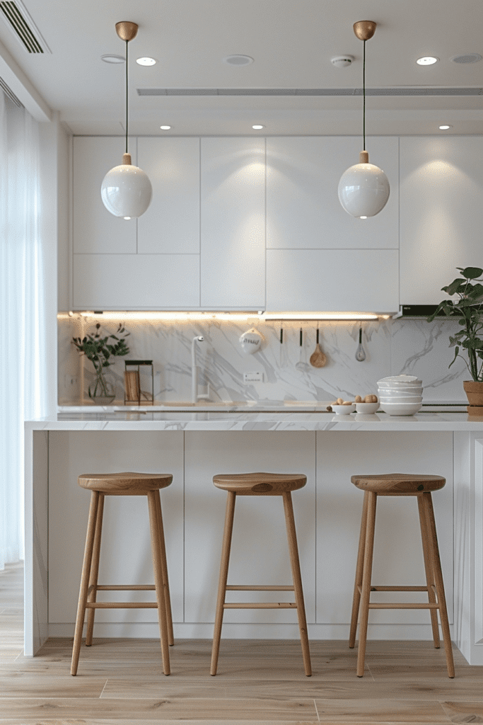 Sleek Minimalist Tiny Kitchen Design