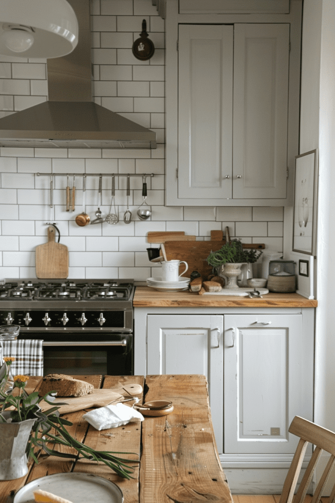 Small Space Traditional Kitchen