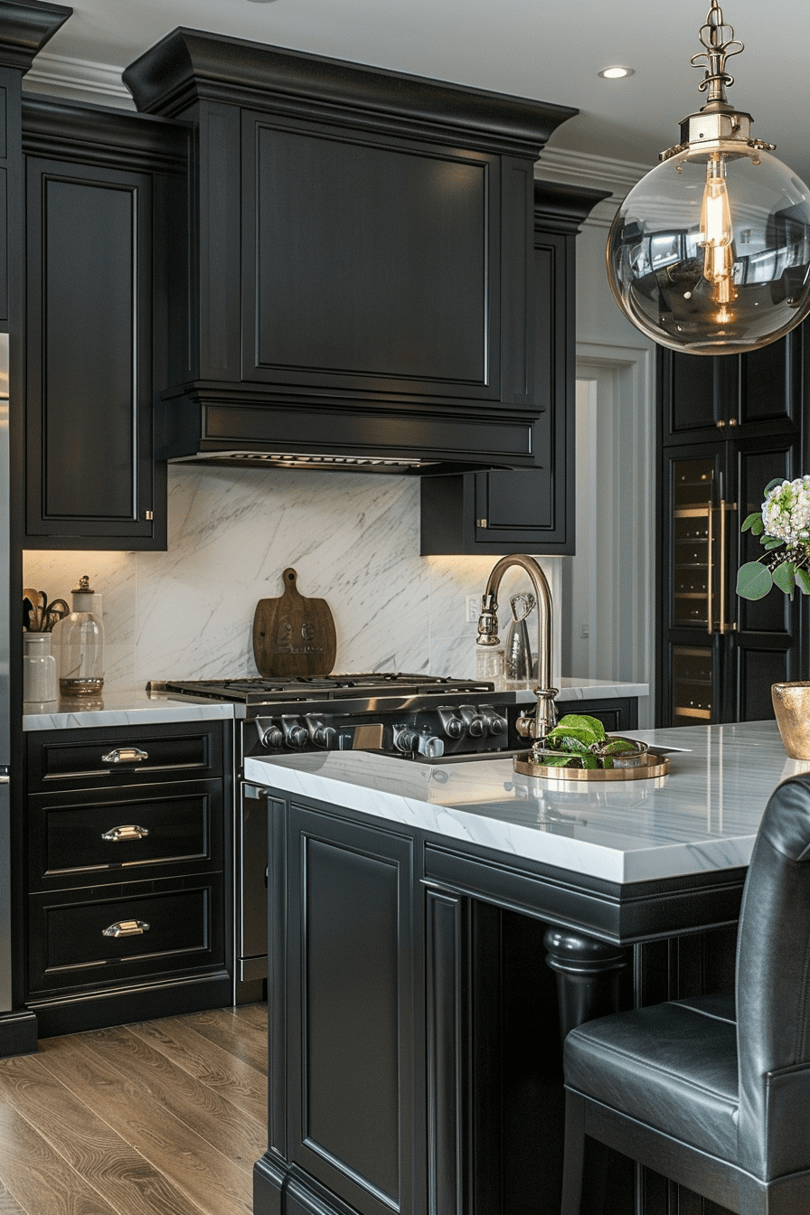 29 Black And White Modern Kitchen Ideas For A High-End And Contemporary Look - Learn California