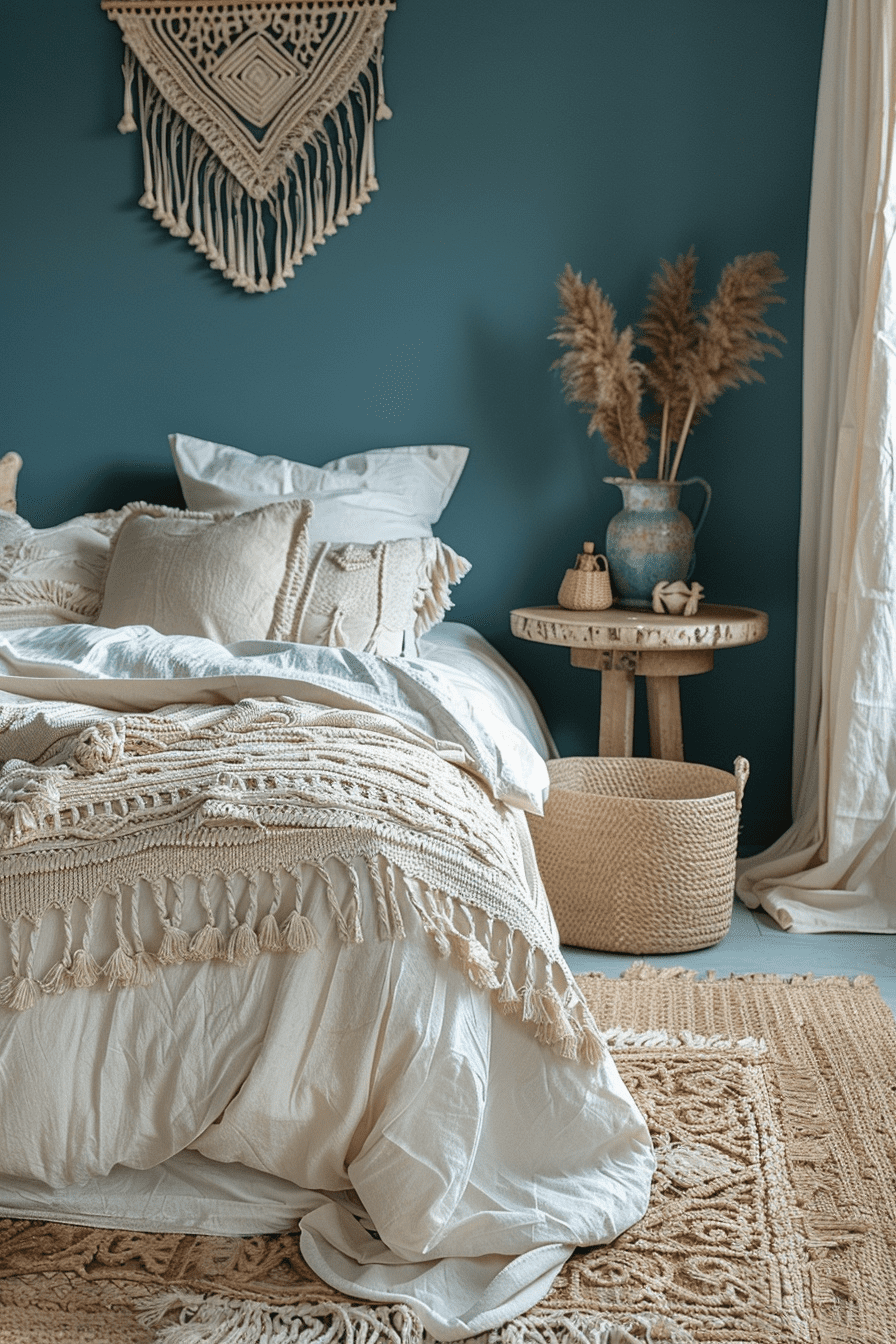 29 Blue Boho Girls Bedroom Ideas: Create A Dreamy And Artistic Space ...