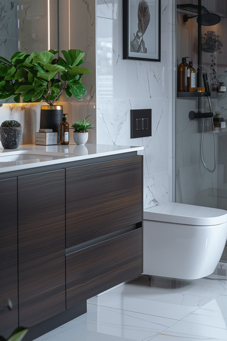 29 Small Bathroom Ideas For A Luxe Look In Limited Space - Learn California