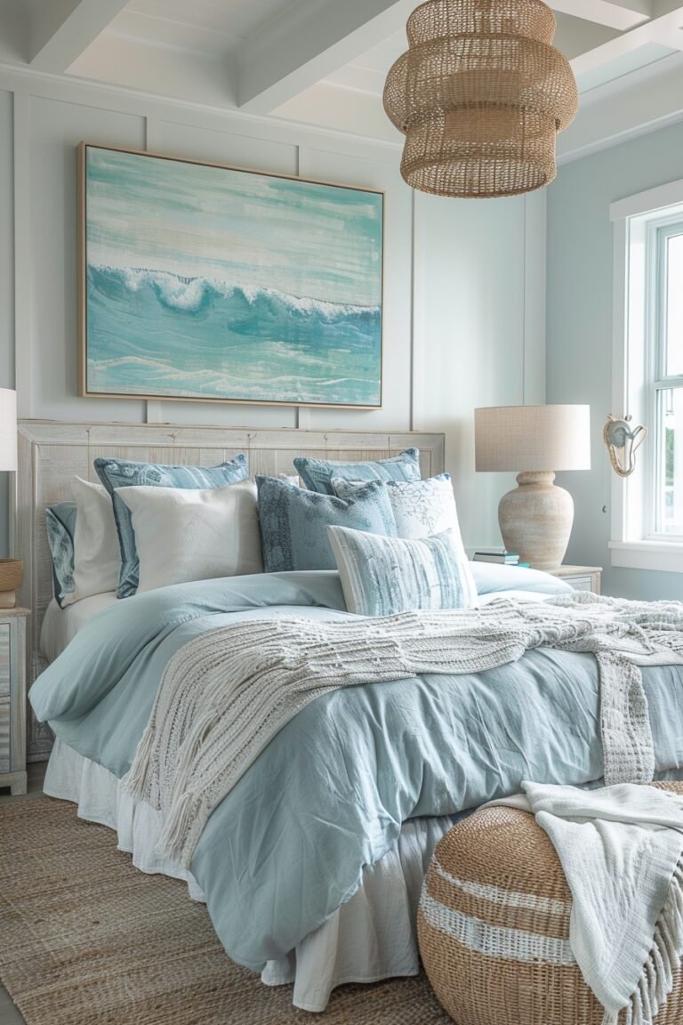 29 Beachy Boho Bedroom Ideas To Infuse Your Space With Coastal Charm ...