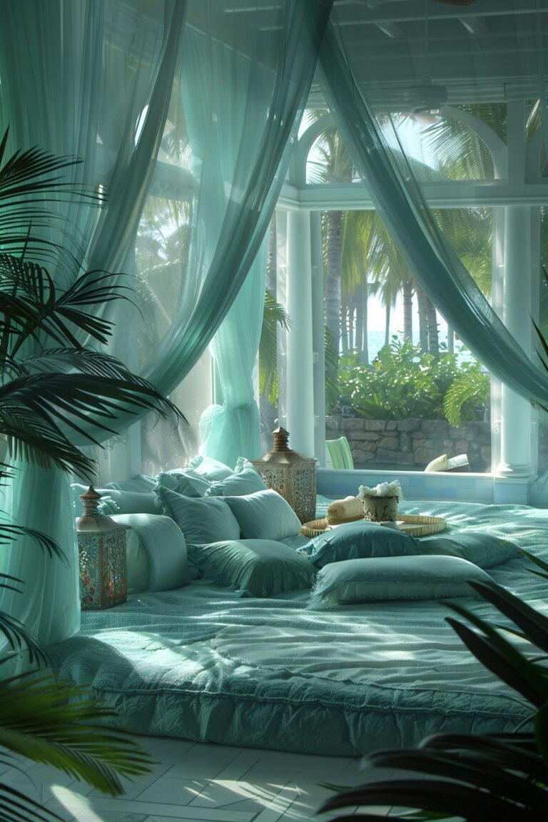 29 Tropical Bedrooms To Transport You To Paradise - Learn California