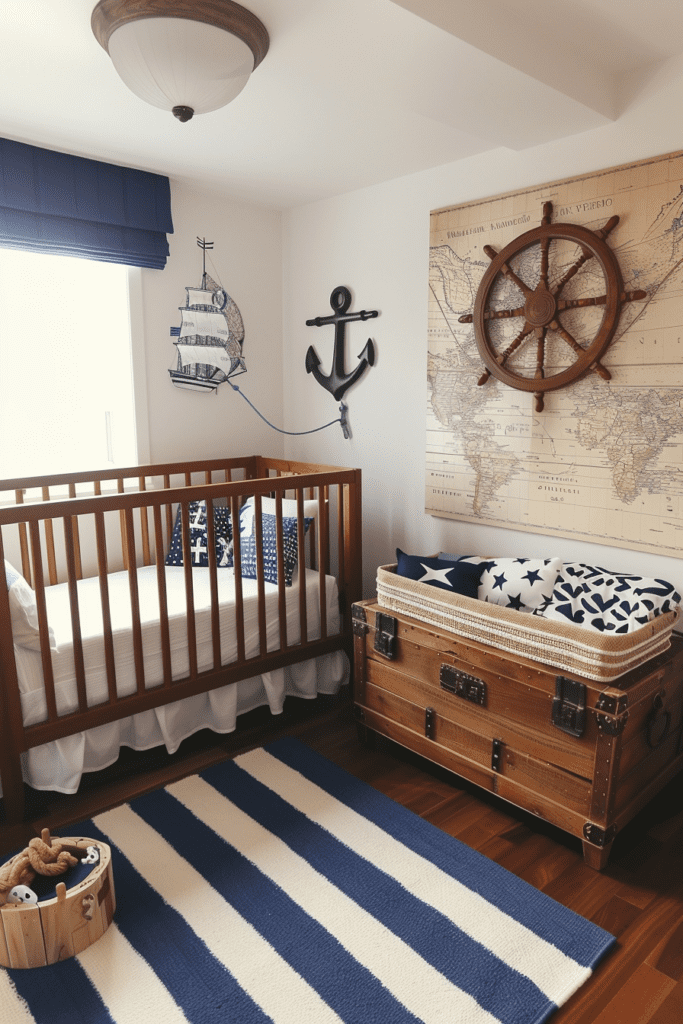 Vintage Seafaring Adventure Room