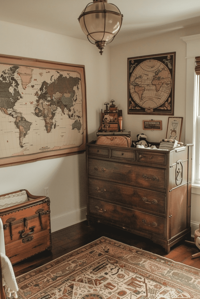 Vintage Wanderlust Nursery