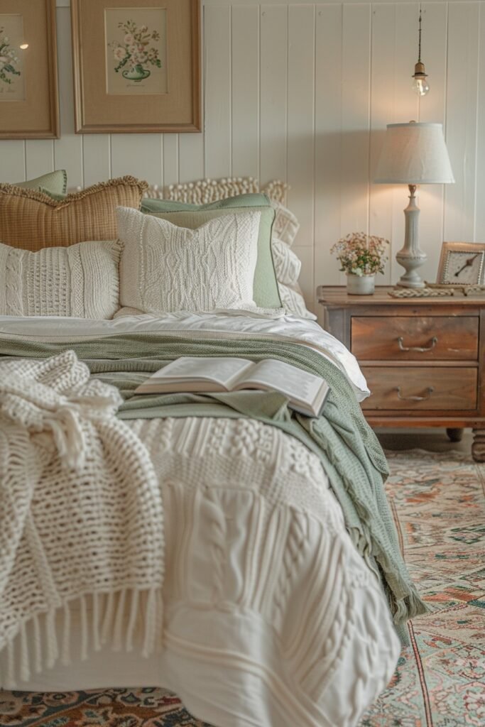 Warm Sage Green Farmhouse Comfort