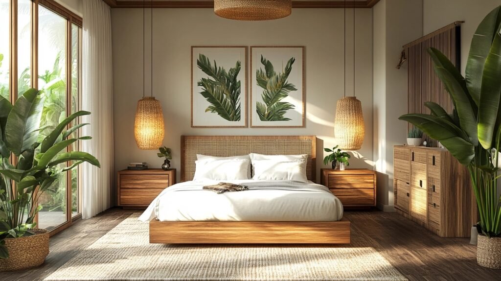 tropical bedrooms