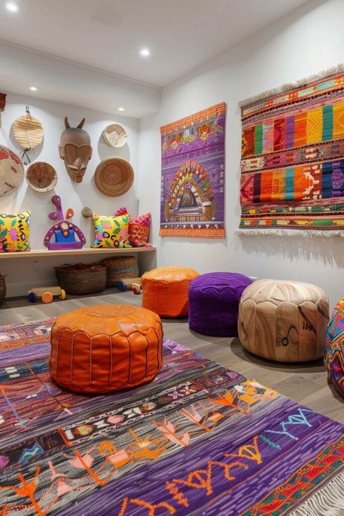 Afrohemian-Inspired Kids' Rooms