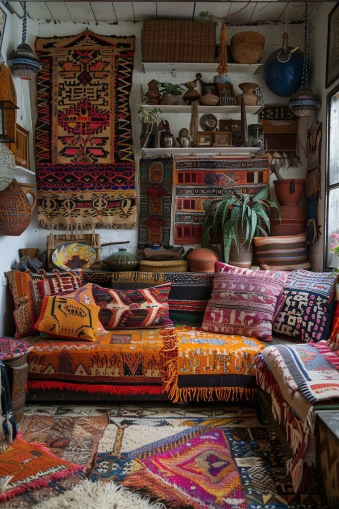 Afrohemian Rugs and Textiles