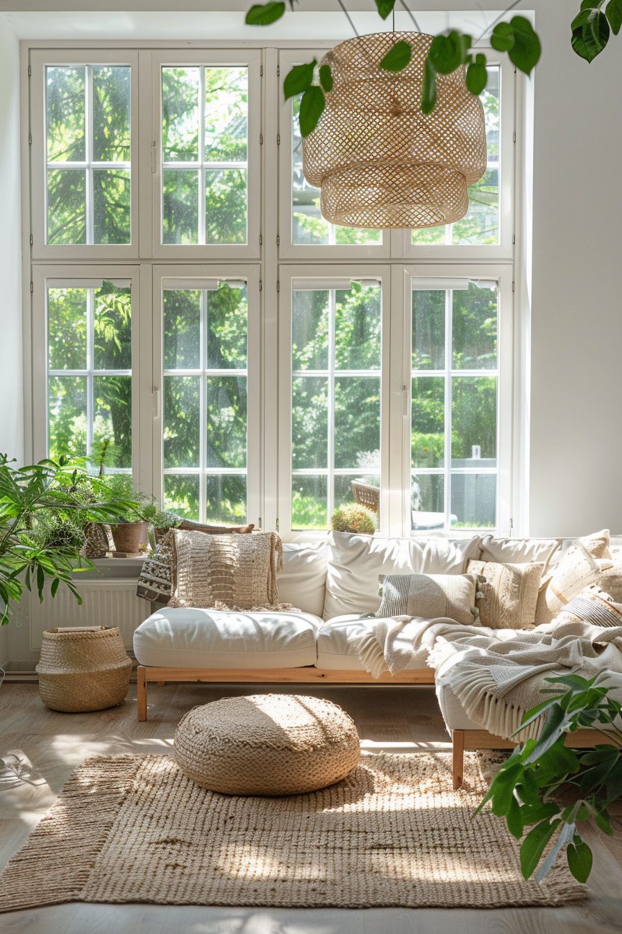 29 Scandi Boho Living Room Ideas For A Calm Retreat - Learn California