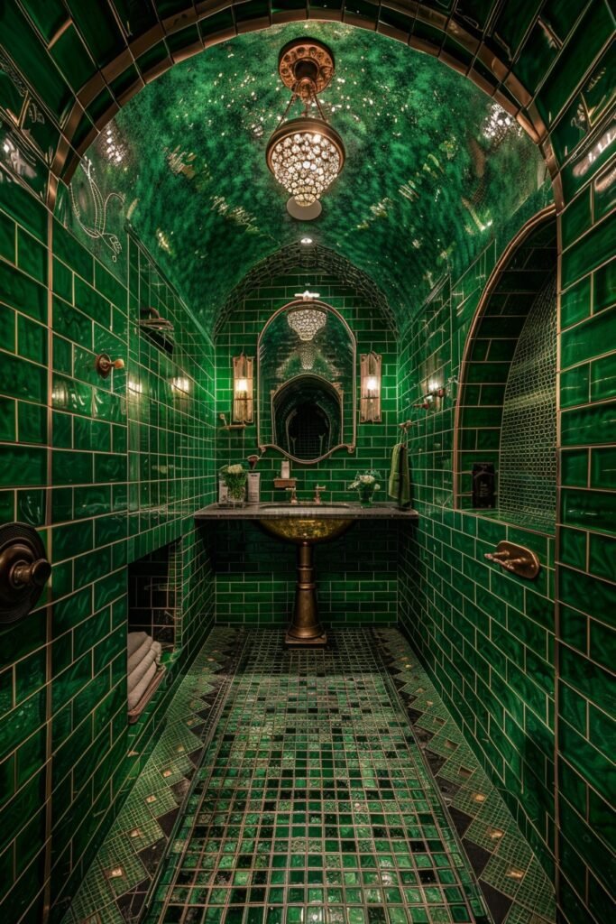 Art Deco Green Chic